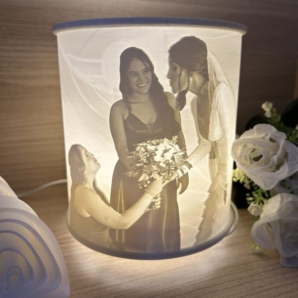 Lámpara personalizada con foto 3D – Regalo con alma