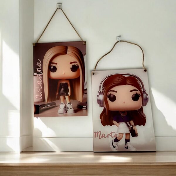 Cuadro Funko personalizado en metacrilato UV