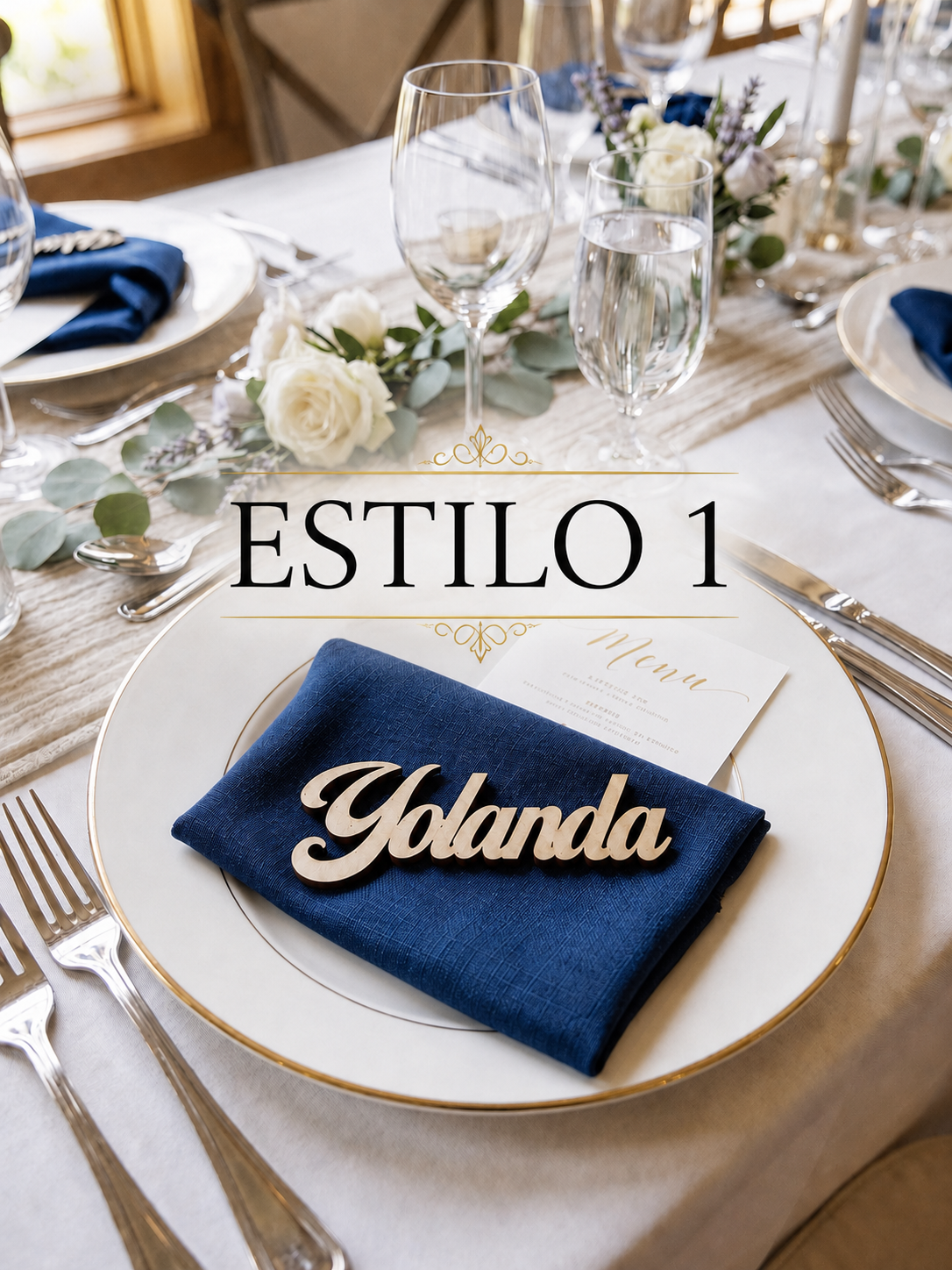 Marcasitios Personalizados para Eventos - Madera, Metacrilato y Llavero. Opción imán - Imagen 2