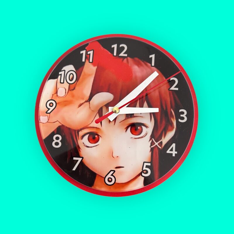 Reloj friki de metacrilato 28 cm personalizado - Imagen 3