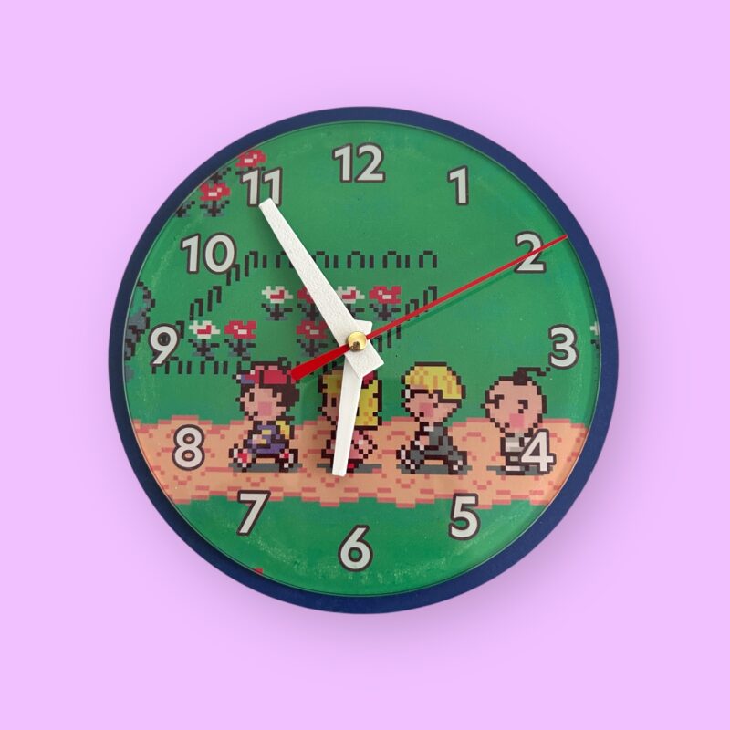 Reloj friki de metacrilato 28 cm personalizado - Imagen 2