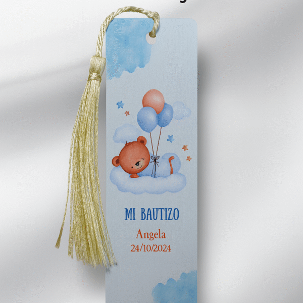 Marcapáginas de aluminio