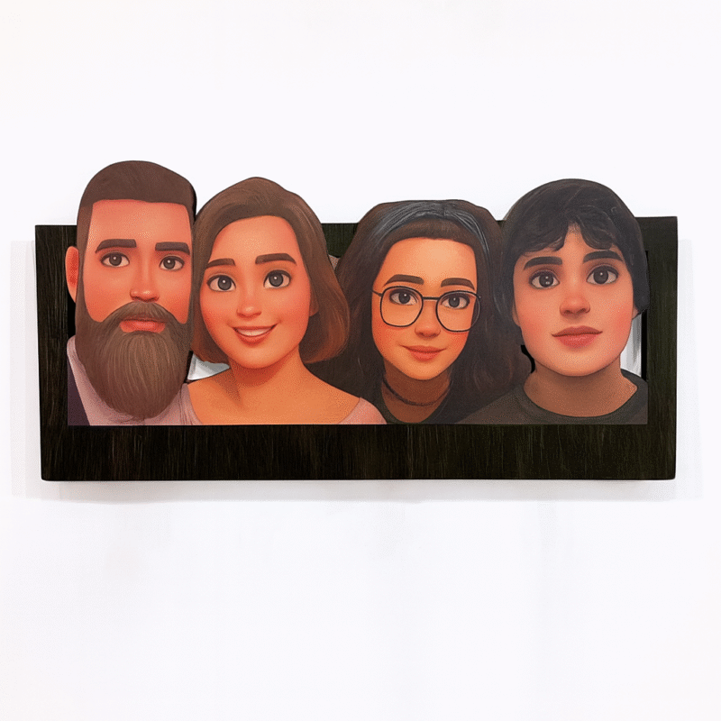Cuadro Disney personalizado con tus personas favoritas - Imagen 4