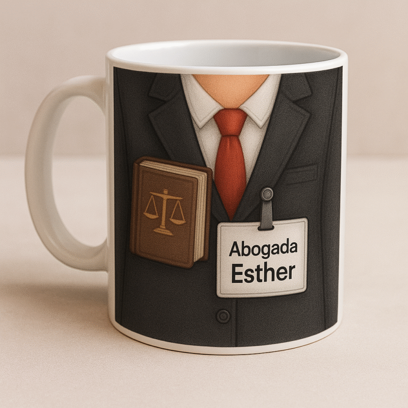 Taza personalizada de profesiones con nombre - Imagen 5