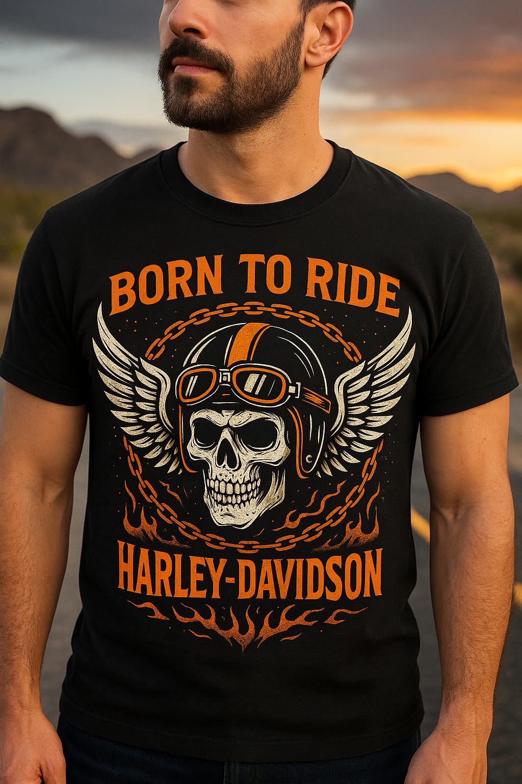 Camisetas para moteros personalizadas – Harley, Yamaha, Kawasaki y Honda | Diseño exclusivo YolasCraft - Imagen 4