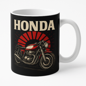 Taza personalizada motera