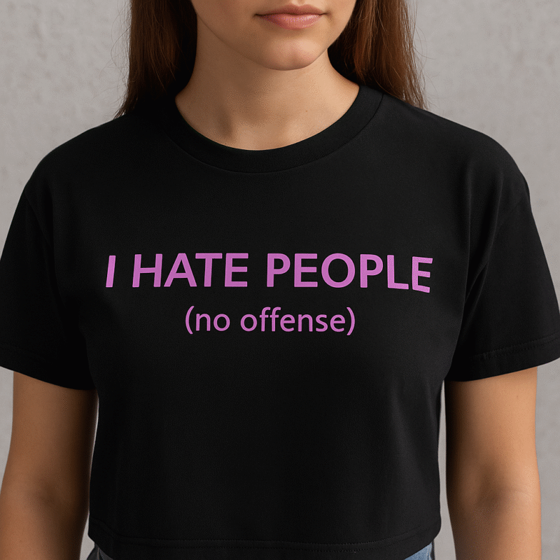 Camisetas de humor Sarcástico - Edición Limitada 🖤Design by Marta M.M. - Imagen 3