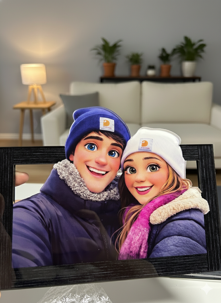 Cuadro Disney personalizado con tus personas favoritas - Imagen 6