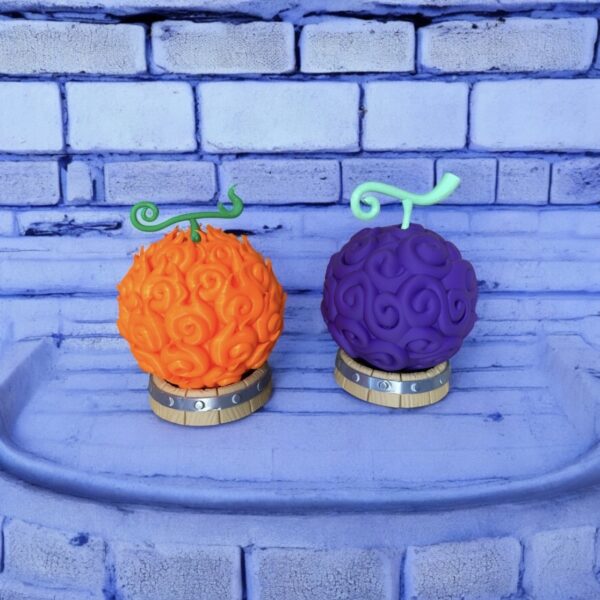 Fruta del Diablo One Piece 3D (15 cm + base)
