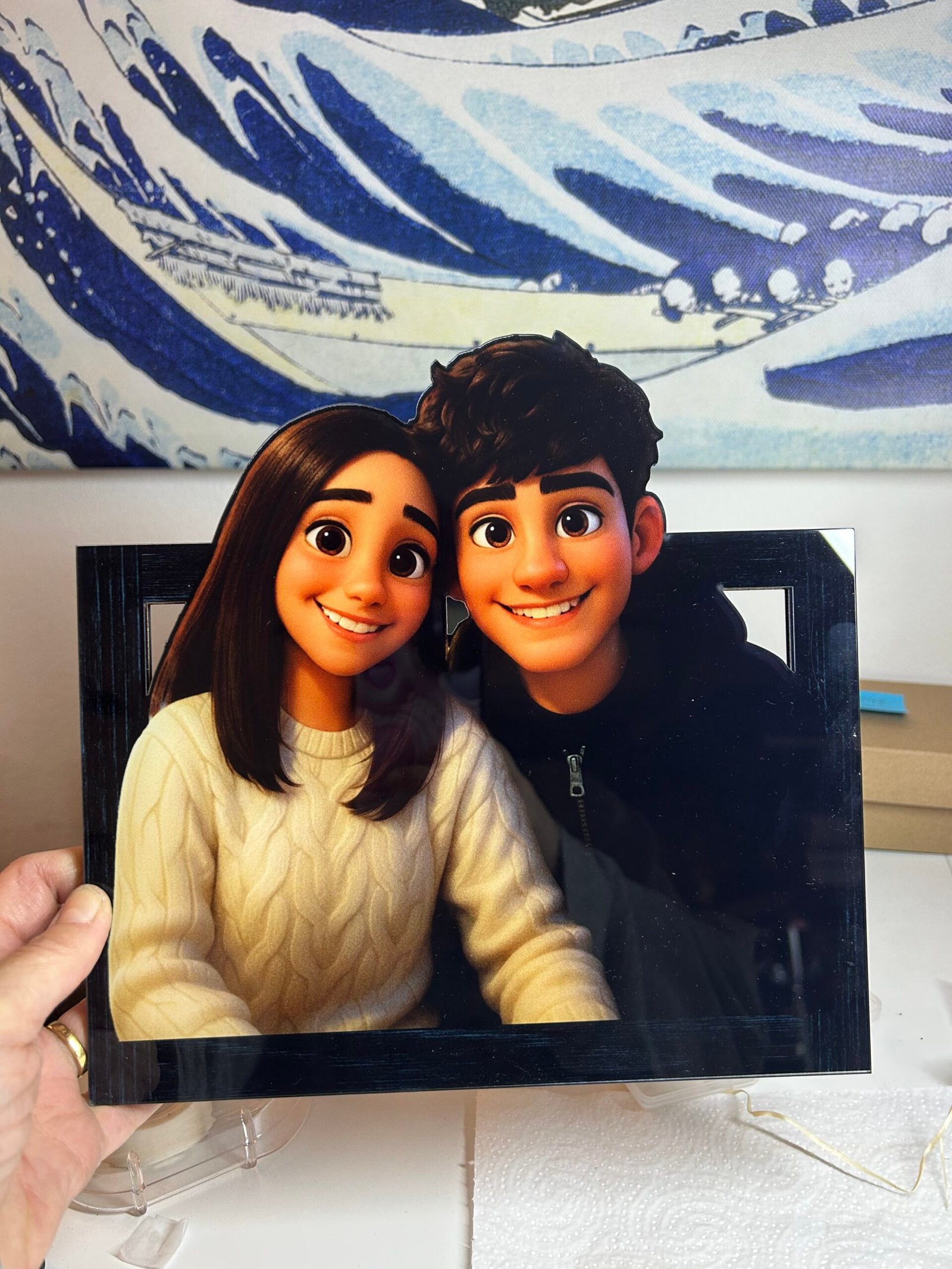 Cuadro Disney personalizado con tus personas favoritas - Imagen 3