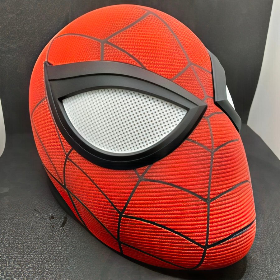 Máscara Spiderman 3D tamaño real con imanes (1:1)