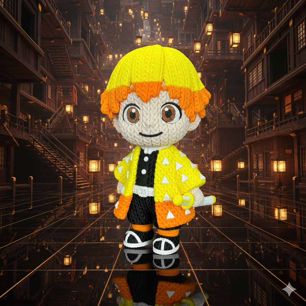 Figuras 3D estilo crochet – ¡Realismo y ternura en una sola pieza! - Imagen 3