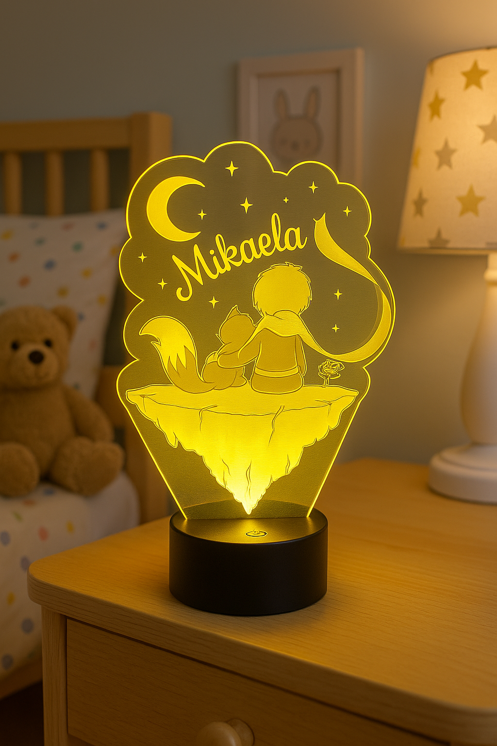 Lámpara Infantil El Principito Personalizada