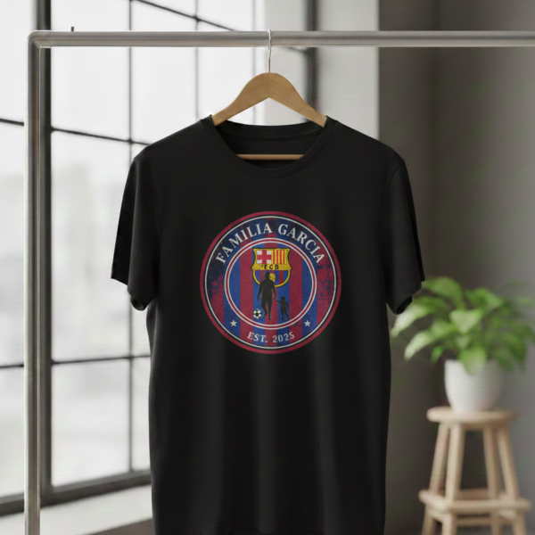 Regalo Día del Padre: Camiseta Fútbol Personalizada "Pasión Heredada" - Todos los Equipos