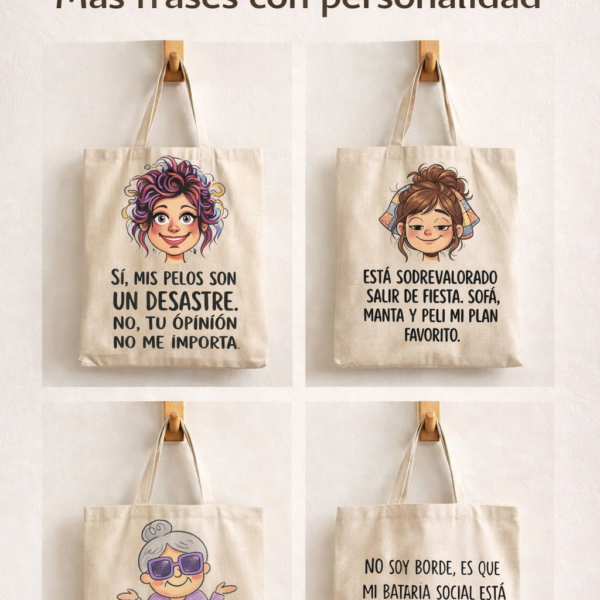 Tote Bags con Frases