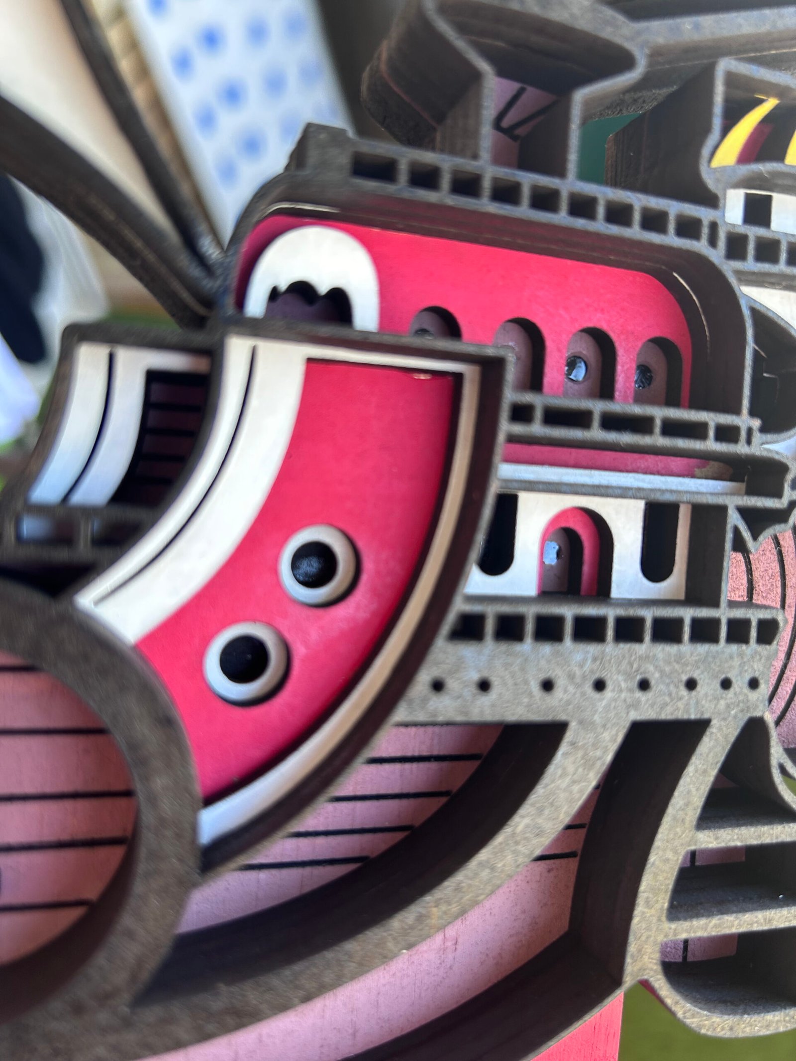 Detalles de las capas del Thousand Sunny de One Piece