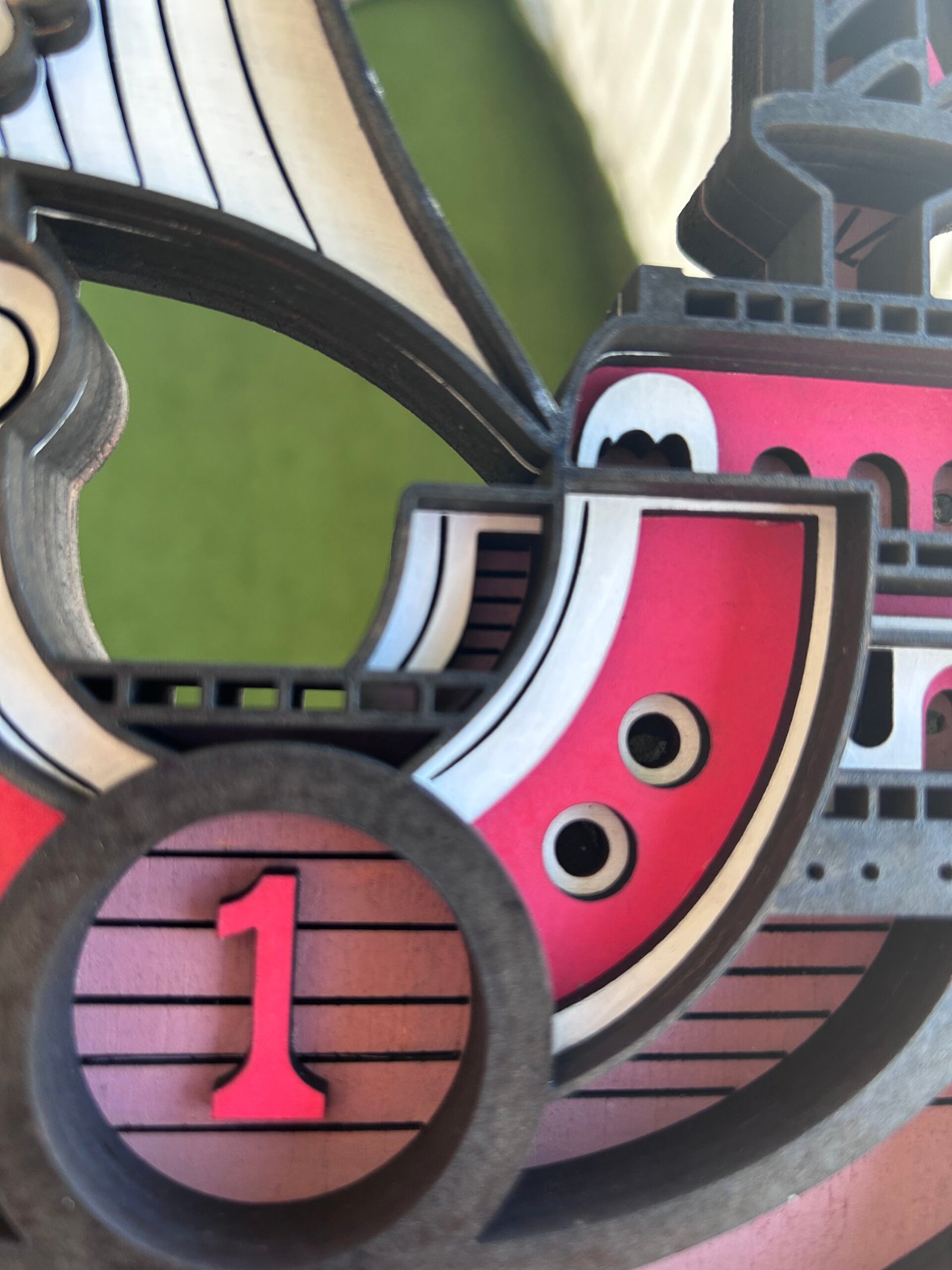 Detalles de las capas del Thousand Sunny de One Piece