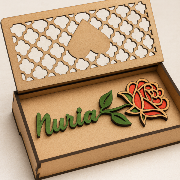 Rosa de madera